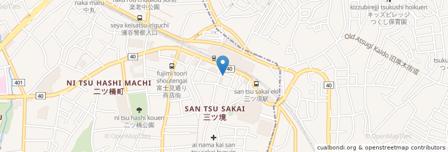 Mapa de ubicacion de ロードスター en 일본, 가나가와현, 요코하마시.