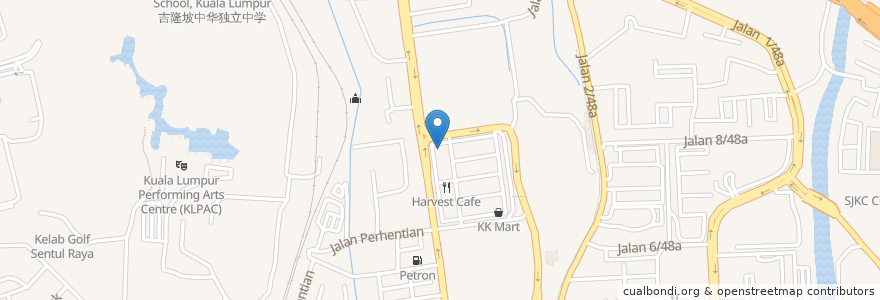Mapa de ubicacion de Rohaya Dental Surgery en マレーシア, セランゴール, クアラルンプール.