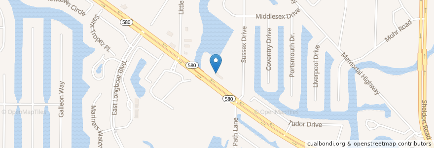 Mapa de ubicacion de Car Wash en Amerika Birleşik Devletleri, Florida, Hillsborough County.