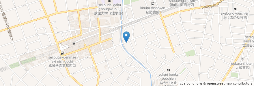 Mapa de ubicacion de さとうクリニック en 일본, 도쿄도, 世田谷区.