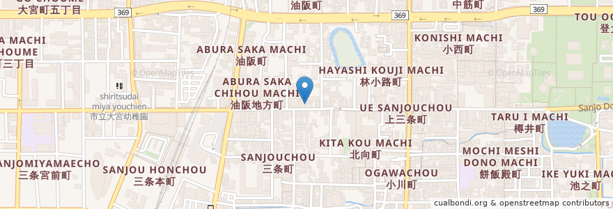 Mapa de ubicacion de ガスト en 日本, 奈良県, 奈良市.