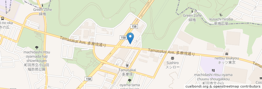 Mapa de ubicacion de お好み焼本舗 en Japan, 東京都, 町田市.