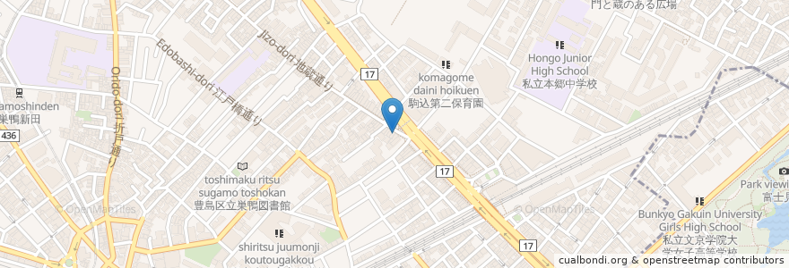 Mapa de ubicacion de スカイ en Japão, Tóquio, 豊島区.