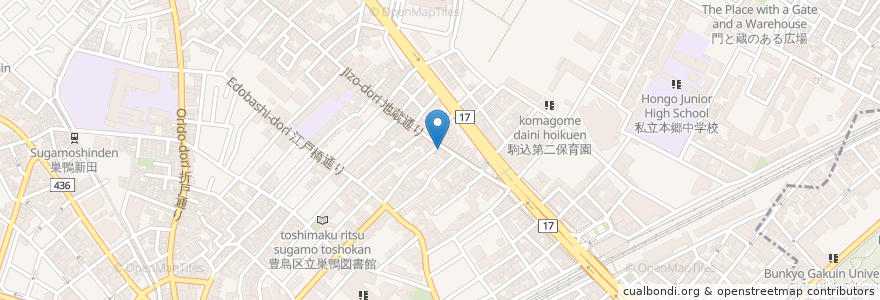 Mapa de ubicacion de 漢方笹屋 en Giappone, Tokyo, Toshima.