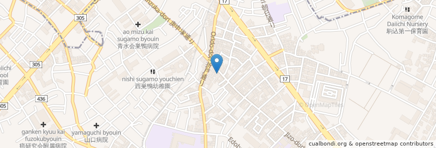 Mapa de ubicacion de 壮快堂 en اليابان, 東京都, 豊島区.