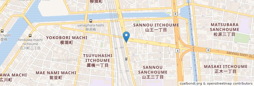 Mapa de ubicacion de すき家 en Japan, 愛知県, Nagoya, 中川区.