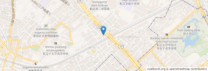 Mapa de ubicacion de サンマルクカフェ en Japan, Tokio, 豊島区.