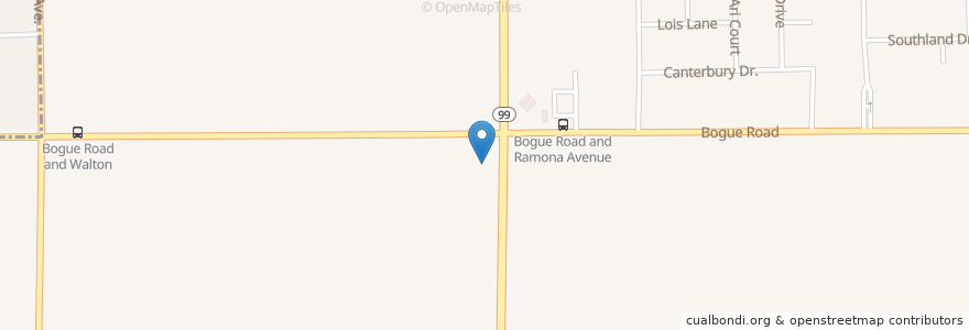 Mapa de ubicacion de Arco en Amerika Syarikat, California, Sutter County.