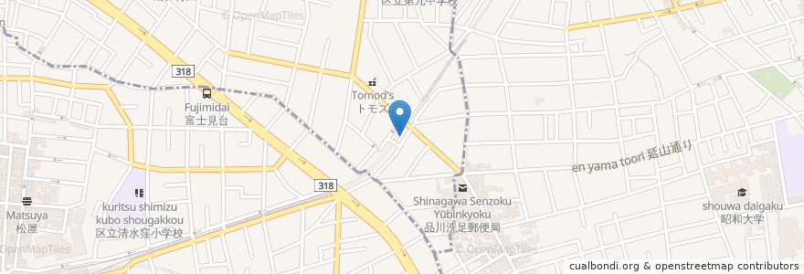 Mapa de ubicacion de ドトールコーヒーショップ en Japão, Tóquio.
