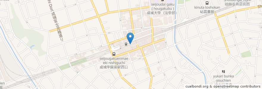 Mapa de ubicacion de トモズ en 일본, 도쿄도, 世田谷区.