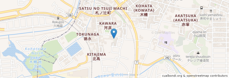 Mapa de ubicacion de 正覚院 en ژاپن, 京都府, 宇治市.