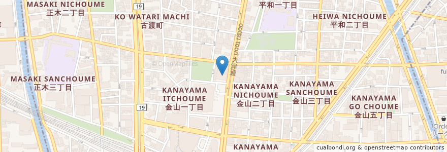 Mapa de ubicacion de 名古屋市音楽プラザ en Japon, Préfecture D'Aichi, 名古屋市, 中区.