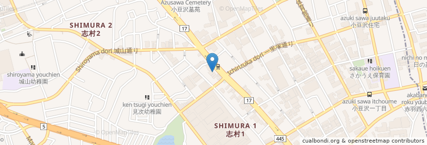 Mapa de ubicacion de トヨタ レンタカー・リース en Japão, Tóquio, 板橋区.
