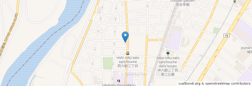 Mapa de ubicacion de ガスト en Japonya, 東京都, 大田区.