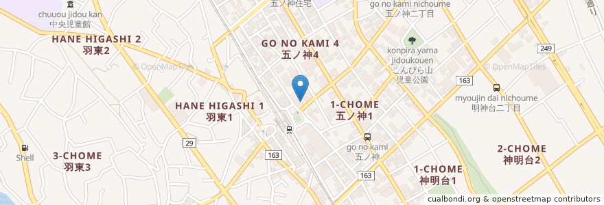 Mapa de ubicacion de CoCo壱番屋 JR羽村駅前店 (CoCo ICHIBANYA) en Jepun, 東京都, 羽村市.