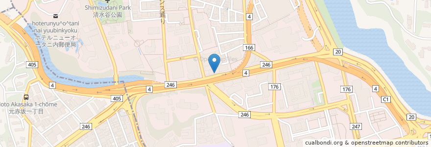 Mapa de ubicacion de Excelsior Caffé en 日本, 東京都, 千代田区.