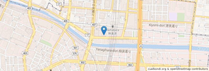 Mapa de ubicacion de マンガ・ネット館 en Japão, Tóquio, 千代田区.