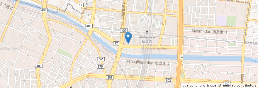 Mapa de ubicacion de KAG250 en Япония, Токио, Тиёда.