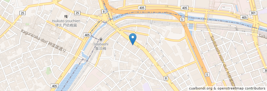 Mapa de ubicacion de カフェ・ド・クリエ en 日本, 東京都, 千代田区.