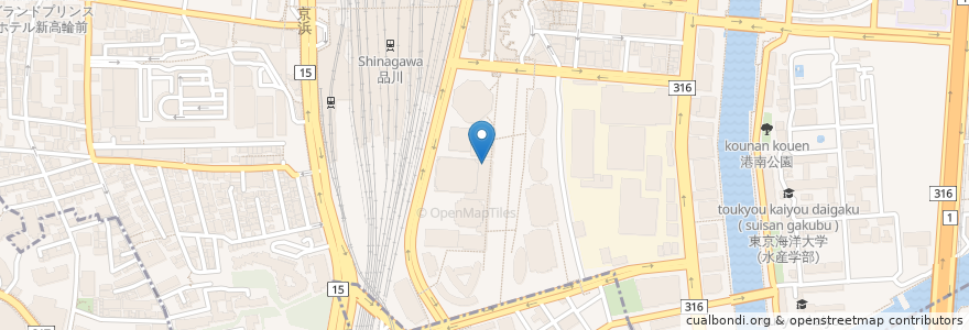 Mapa de ubicacion de Cafe de CRIE en Japan, Tokyo.