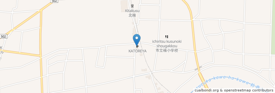 Mapa de ubicacion de KATOREYA en Giappone, Prefettura Di Mie, 四日市市.