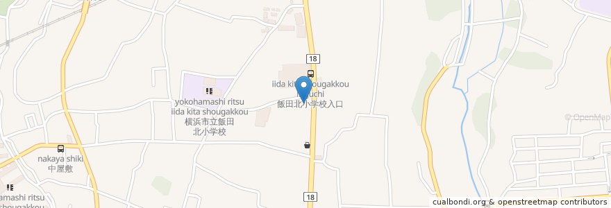 Mapa de ubicacion de ENEOS en Япония, Канагава, Йокогама, Идзуми.