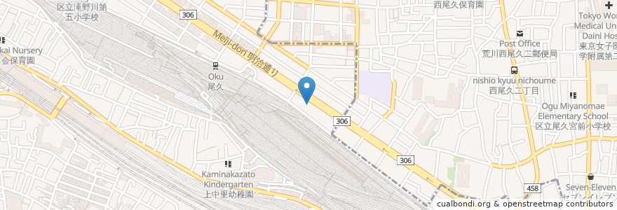 Mapa de ubicacion de マクドナルド en 日本, 东京都/東京都, 北区.
