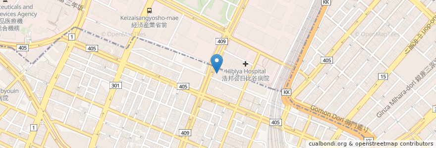 Mapa de ubicacion de エクセルシオール カフェ en Япония, Токио.