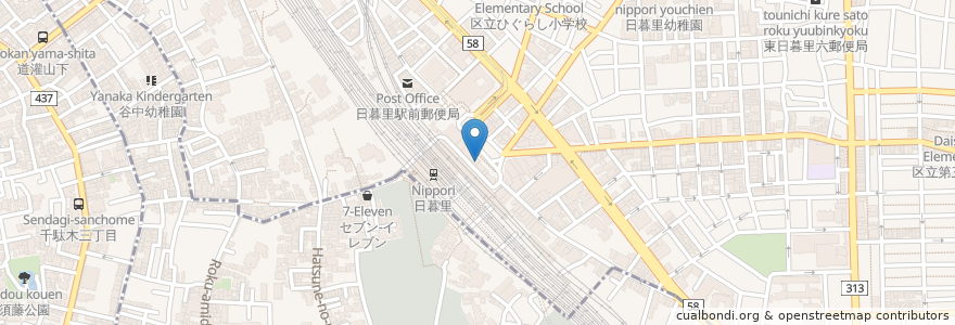 Mapa de ubicacion de エクセルシオール カフェ en Jepun, 東京都, 台東区.