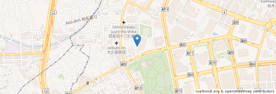 Mapa de ubicacion de EAST WAY CAFFE en 日本, 東京都.