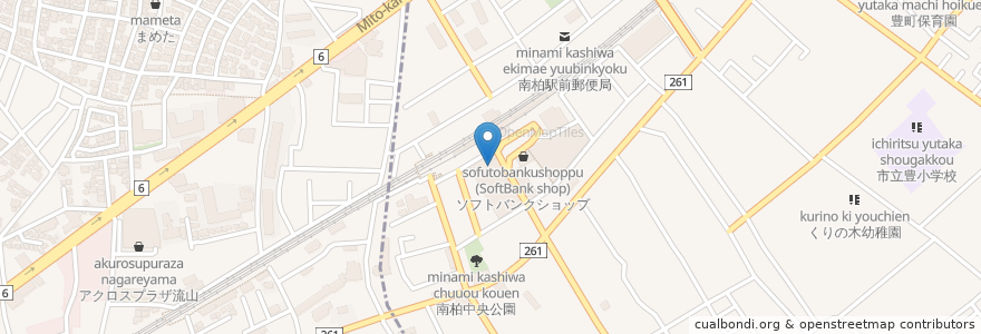 Mapa de ubicacion de ガスト en Japón, Prefectura De Chiba.