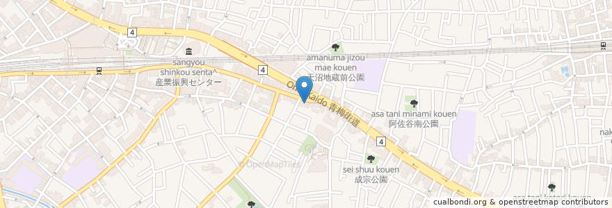 Mapa de ubicacion de ASUNA DENTAL CLINIC en Japan, 東京都, 杉並区.