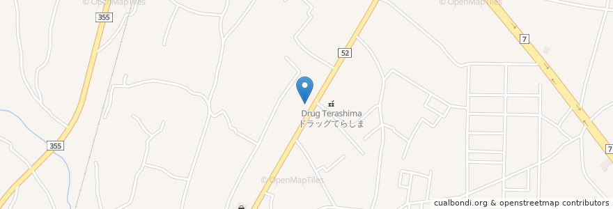 Mapa de ubicacion de 水戸信用金庫 en Japan, Ibaraki Prefecture, Ishioka.