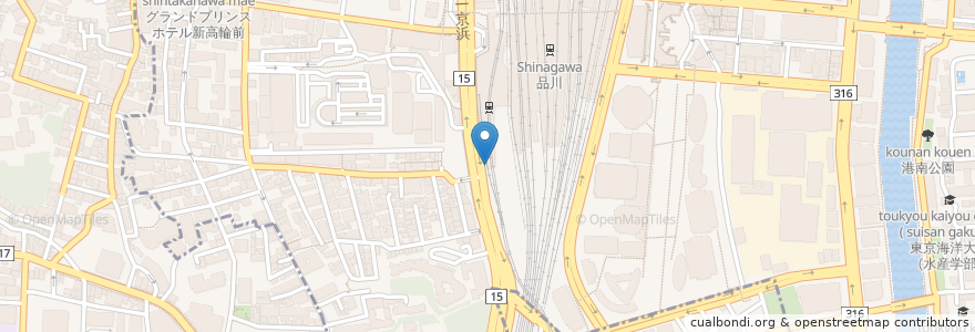 Mapa de ubicacion de Ramen Kibi en Japan, Tokyo.