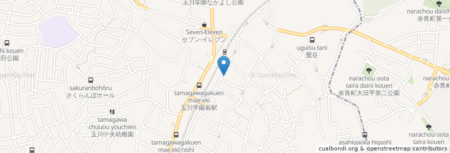 Mapa de ubicacion de 草野歯科医院 en Japan, Tokio, 町田市.