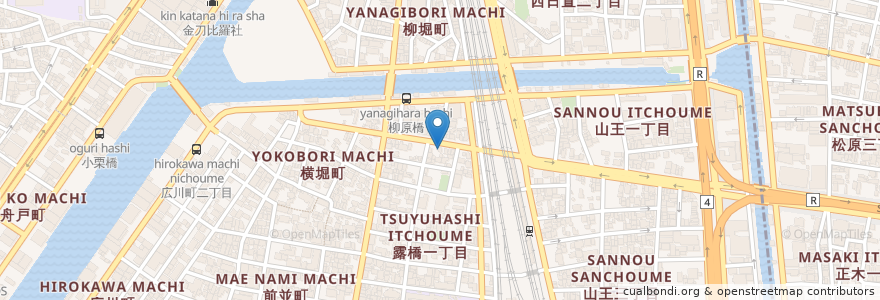Mapa de ubicacion de たつみ en اليابان, 愛知県, 名古屋市, 中川区.