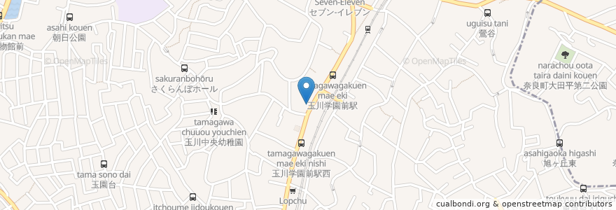 Mapa de ubicacion de ツルハドラッグ en 日本, 东京都/東京都, 町田市.