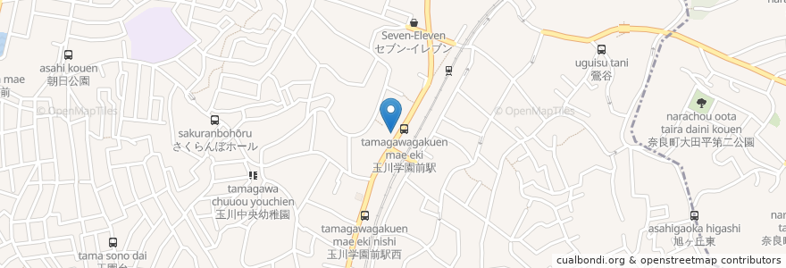 Mapa de ubicacion de あらい歯科クリニック en Japão, Tóquio, 町田市.