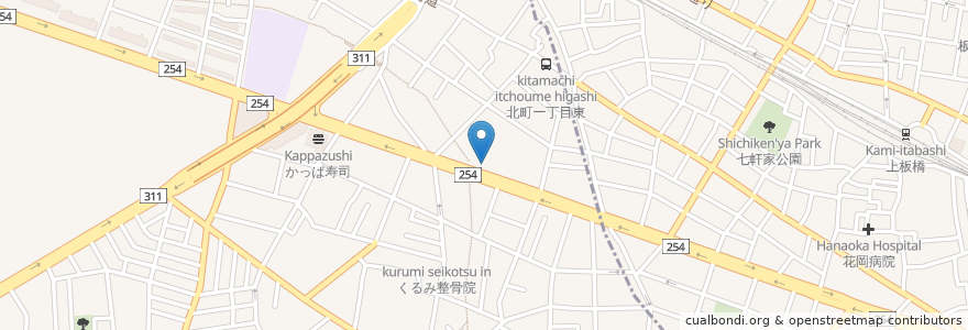 Mapa de ubicacion de コスモ石油 en ژاپن, 東京都, 練馬区.