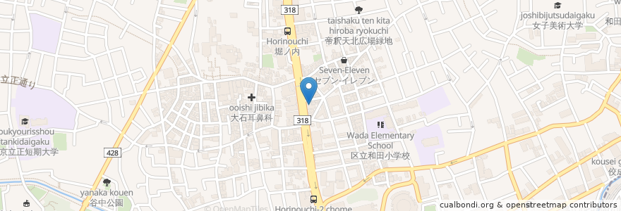 Mapa de ubicacion de ENEOS en Jepun, 東京都, 杉並区.