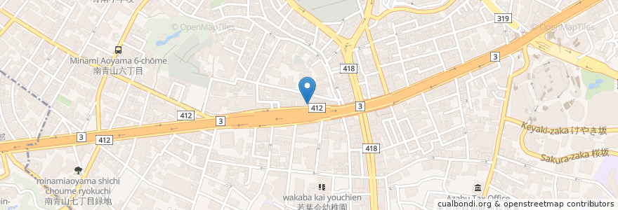 Mapa de ubicacion de Shu Uichi en Japan, Tokyo, Minato.