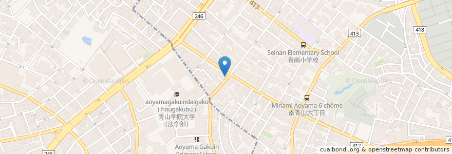 Mapa de ubicacion de Idol en Japón, Tokio, Shibuya.
