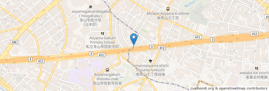 Mapa de ubicacion de IL PACIOCCONE en Japan, Tokio, 渋谷区.