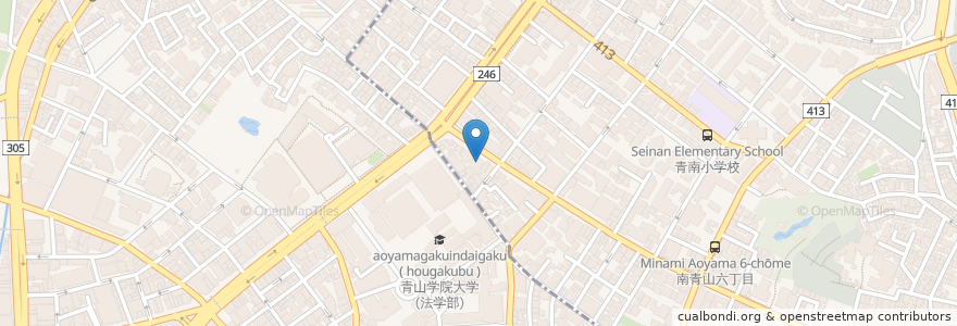Mapa de ubicacion de 焼鳥ク楽部 en Japan, Tokyo, Shibuya.