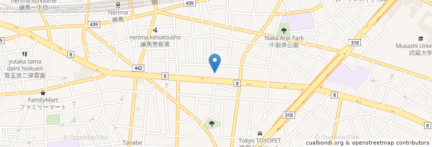Mapa de ubicacion de ENEOS en Japón, Tokio, Nerima.