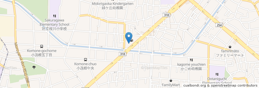 Mapa de ubicacion de ゼネラル Express en 日本, 东京都/東京都, 板橋区.