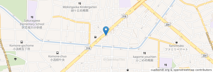 Mapa de ubicacion de ENEOS en Japão, Tóquio, 板橋区.