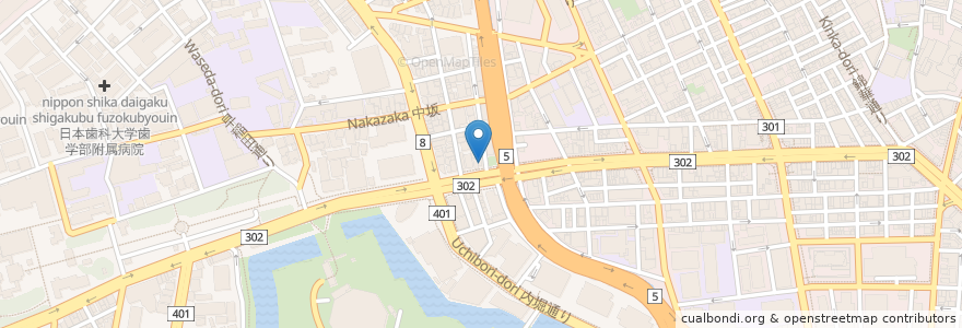 Mapa de ubicacion de スターバックス en 일본, 도쿄도, 치요다.