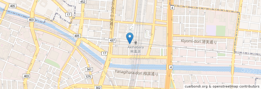 Mapa de ubicacion de スターバックス en Jepun, 東京都, 千代田区.
