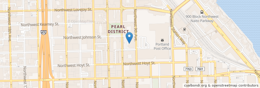 Mapa de ubicacion de Hotlips Pizza en Amerika Syarikat, Oregon, Portland, Multnomah County.